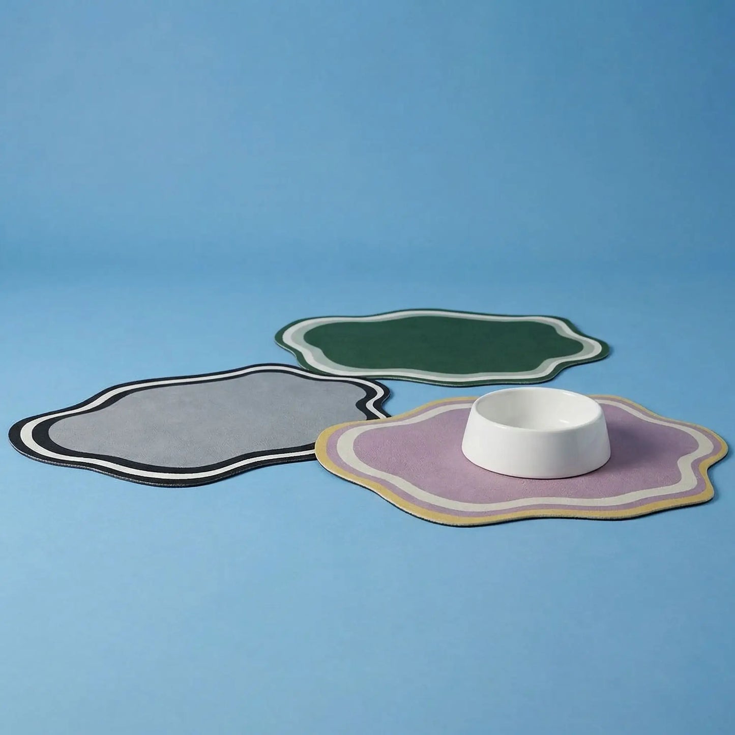 Tapis gamelle chien | Antidérapant Imperméable