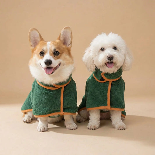 Peignoir pour chien | Ultra-absorbant